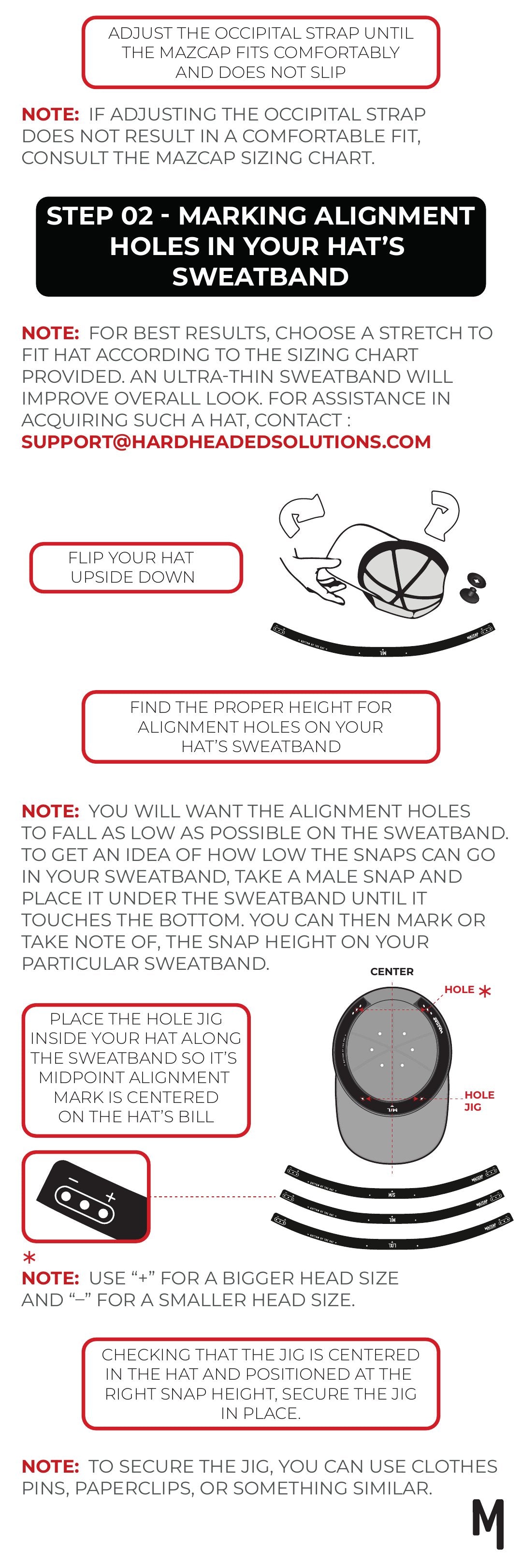 MAZCAP user guide page 2