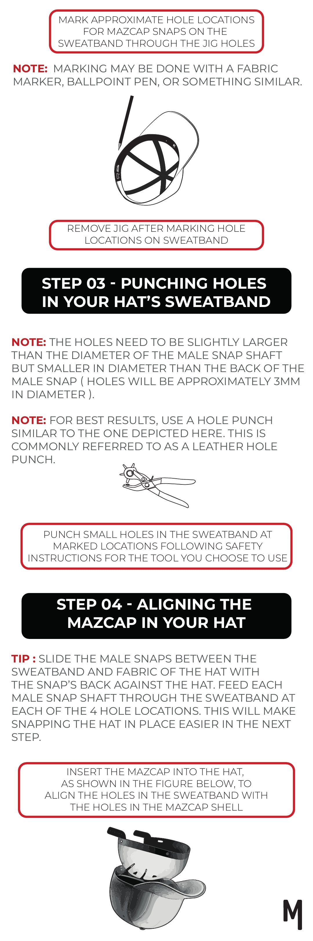 MAZCAP user guide page 3